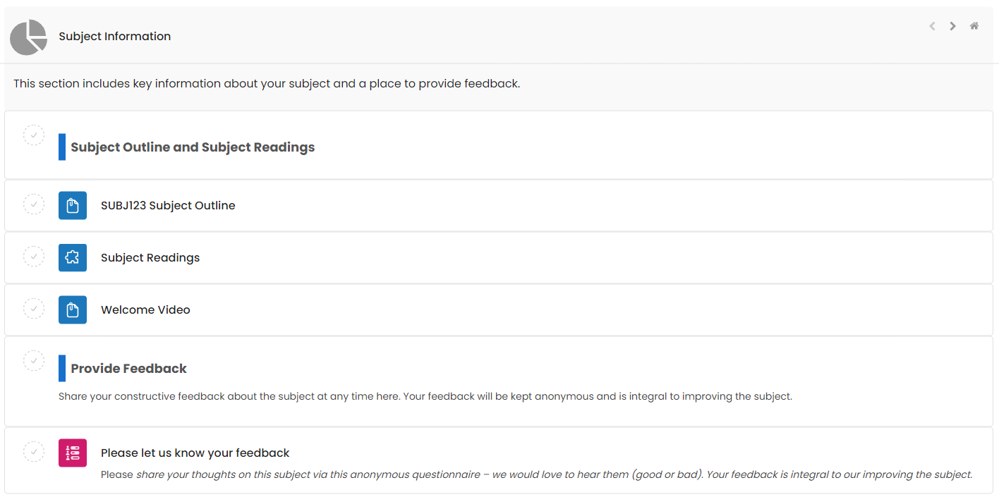 Moodle - Tiles Format Open Section